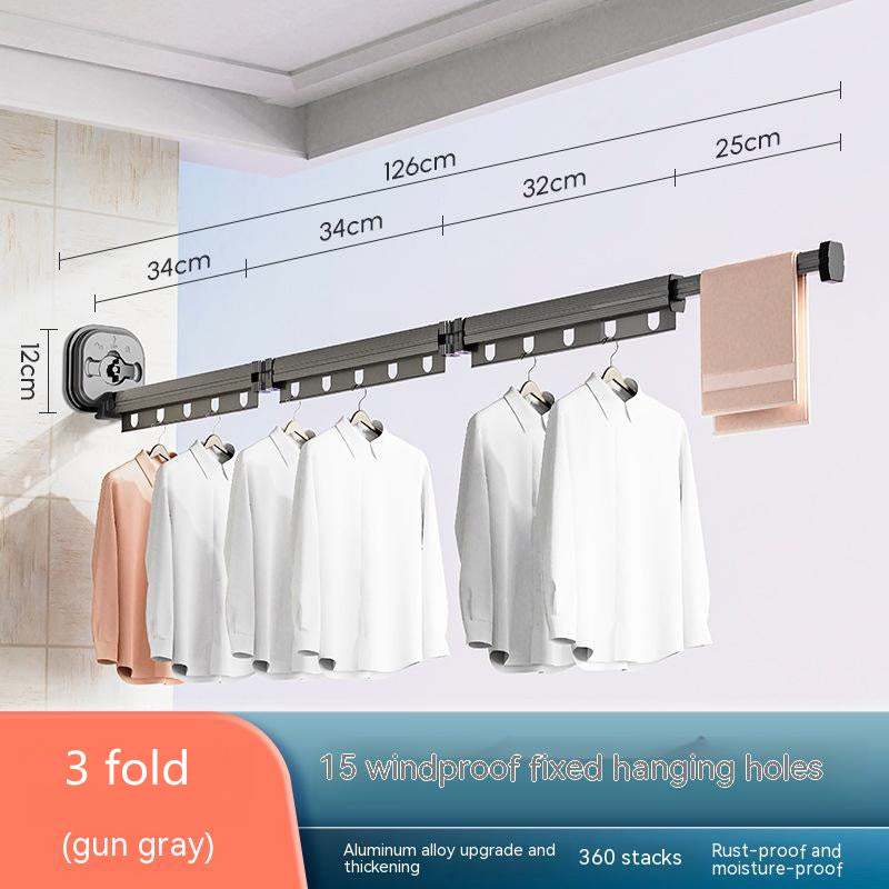 Aluminum Retractable Drying Rack