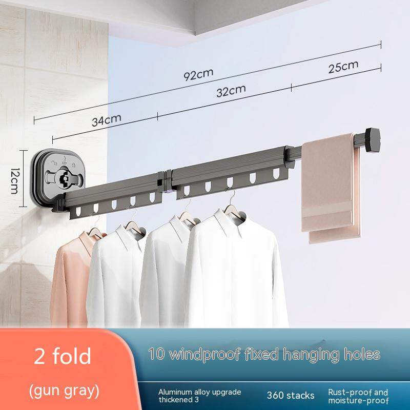Aluminum Retractable Drying Rack